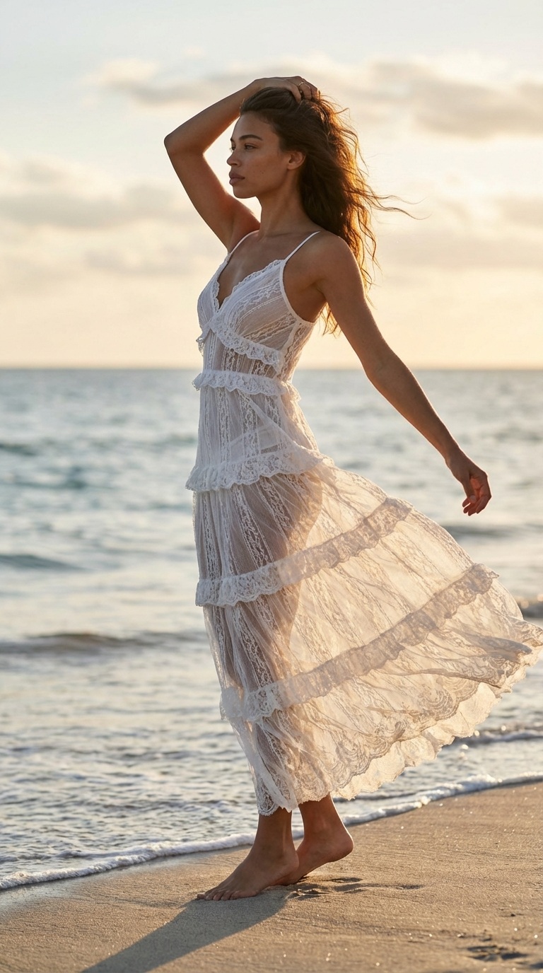 Plaża stylizacja AI