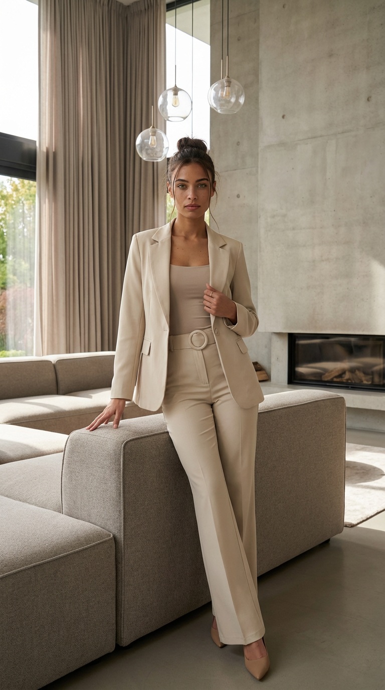 Eleganckie wnętrze AI