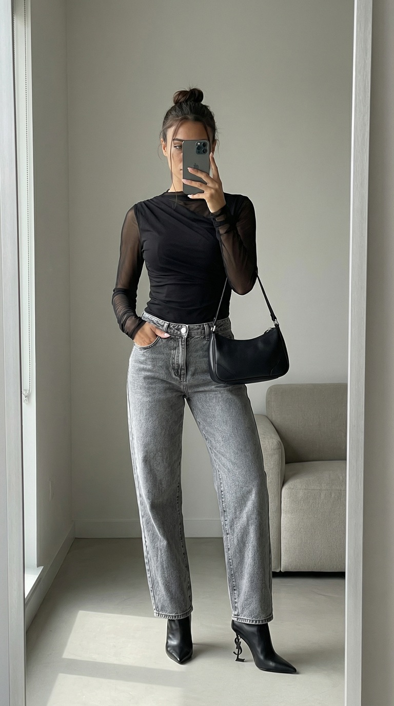 Stylizacja w centrum miasta